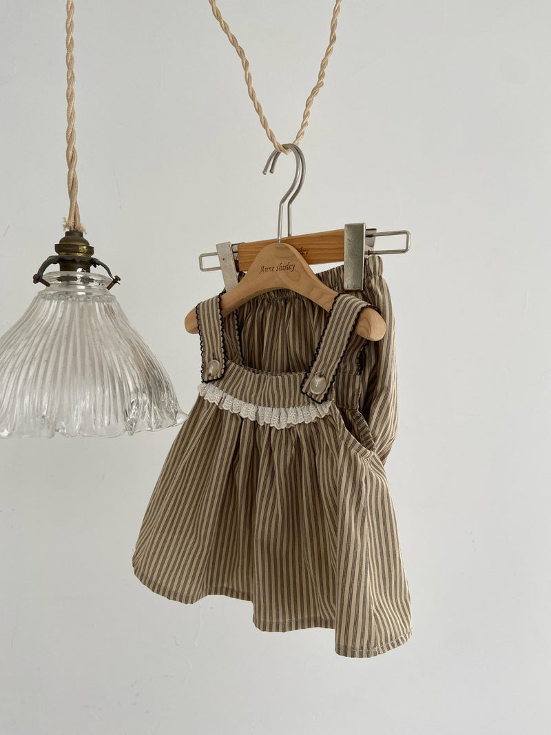 Cami Blouse and Bloomer Set _Stripes