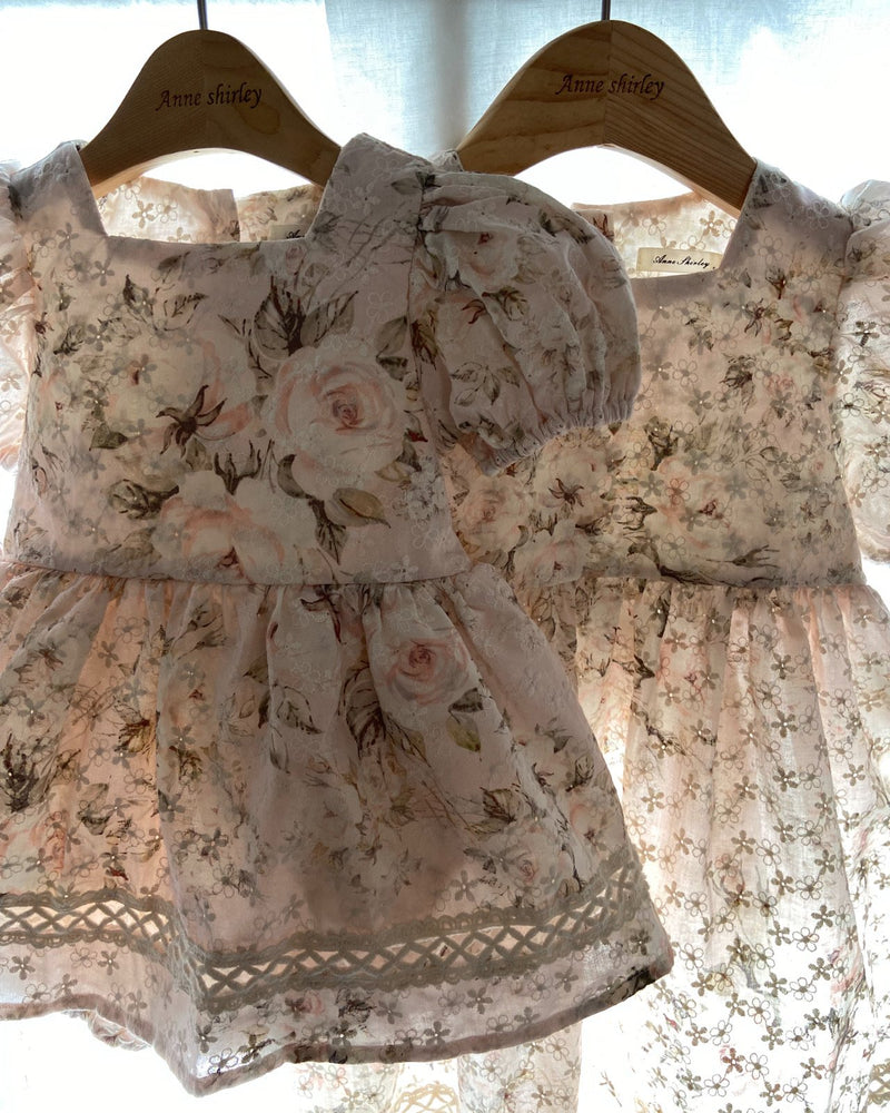 Edel Dress _Pink Floral