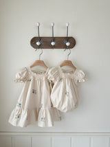 Latte Embroidered Romper_ Ivory