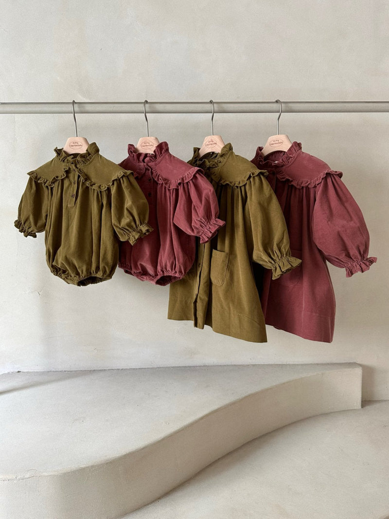 Ferdi Frill Romper_ 2 Colours