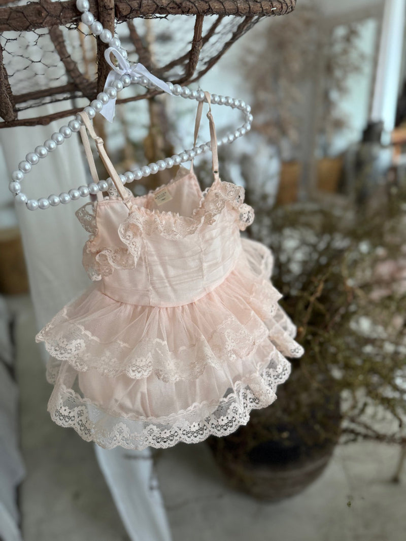Colette Tutu Dress Romper_Pink