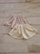 Alice Heart Blouse & Shorts Set _Cream