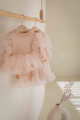 Beluca Organza Romper_Pink