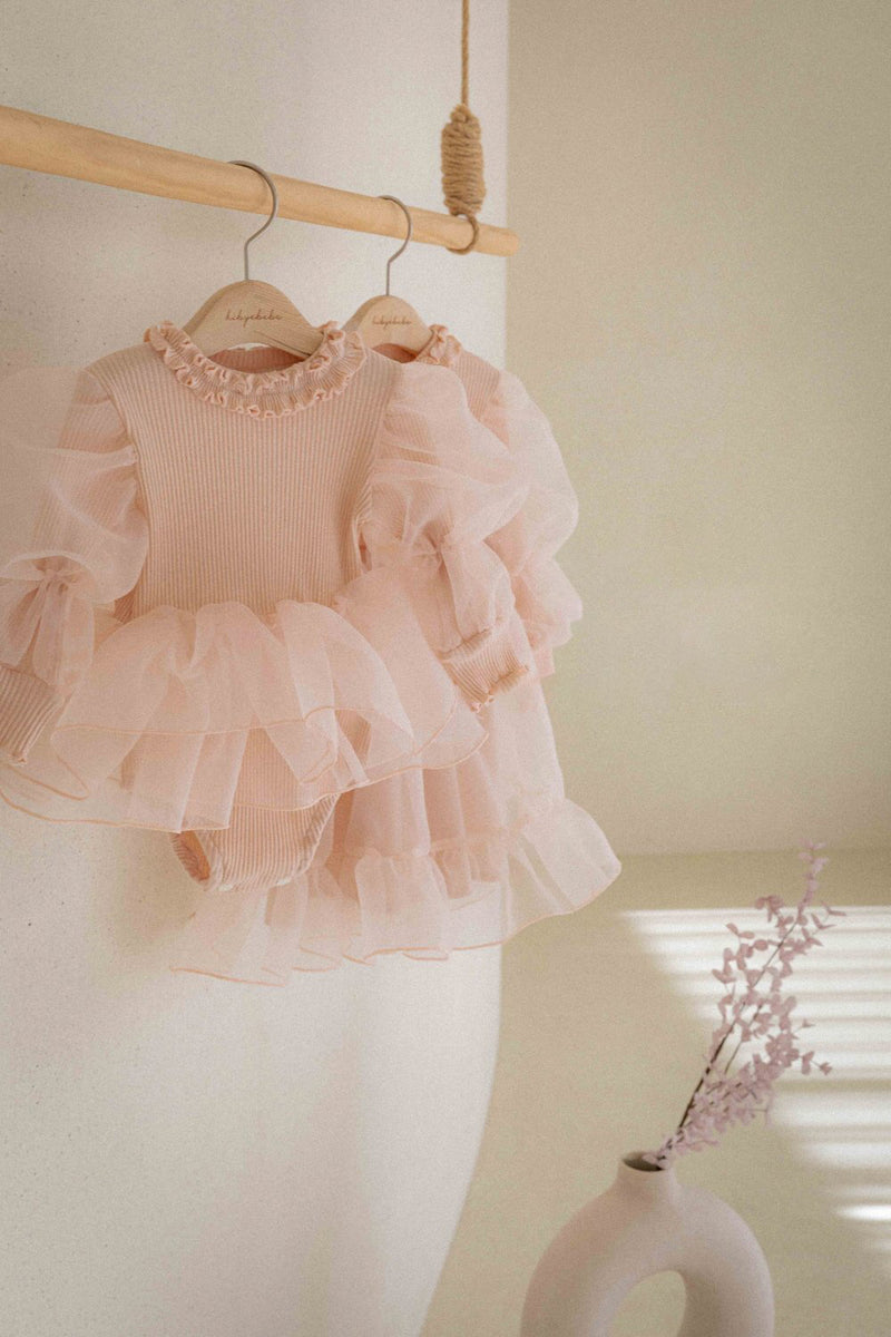 Beluca Organza Dress _Pink