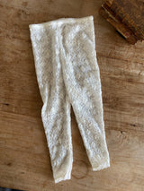 Tiny Lace Leggings _ Check Pattern