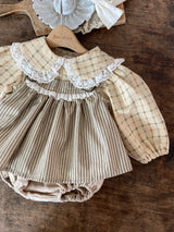 Cami Blouse and Bloomer Set _Stripes