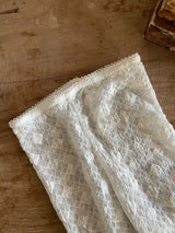 Tiny Lace Leggings _ Check Pattern