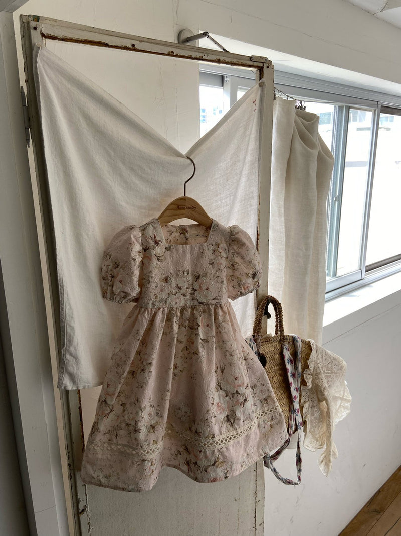 Edel Dress _Pink Floral