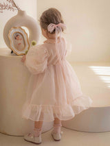 Beluca Organza Dress _Pink