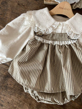 Cami Blouse and Bloomer Set _Stripes