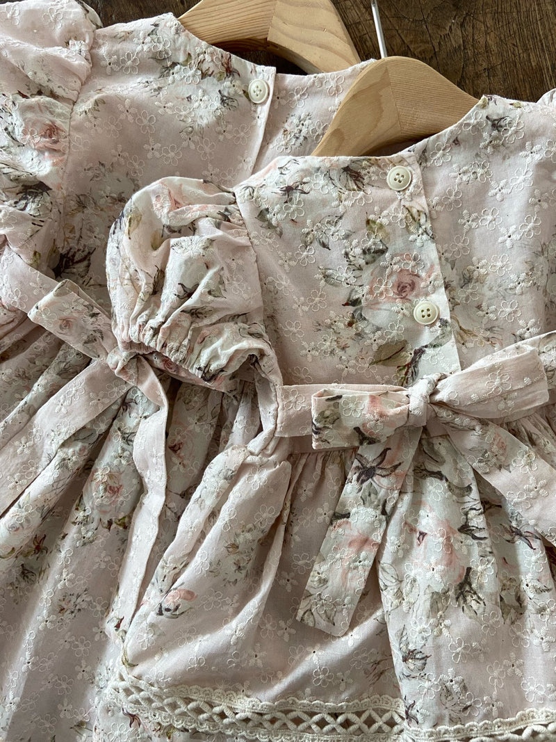 Edel Dress _Pink Floral