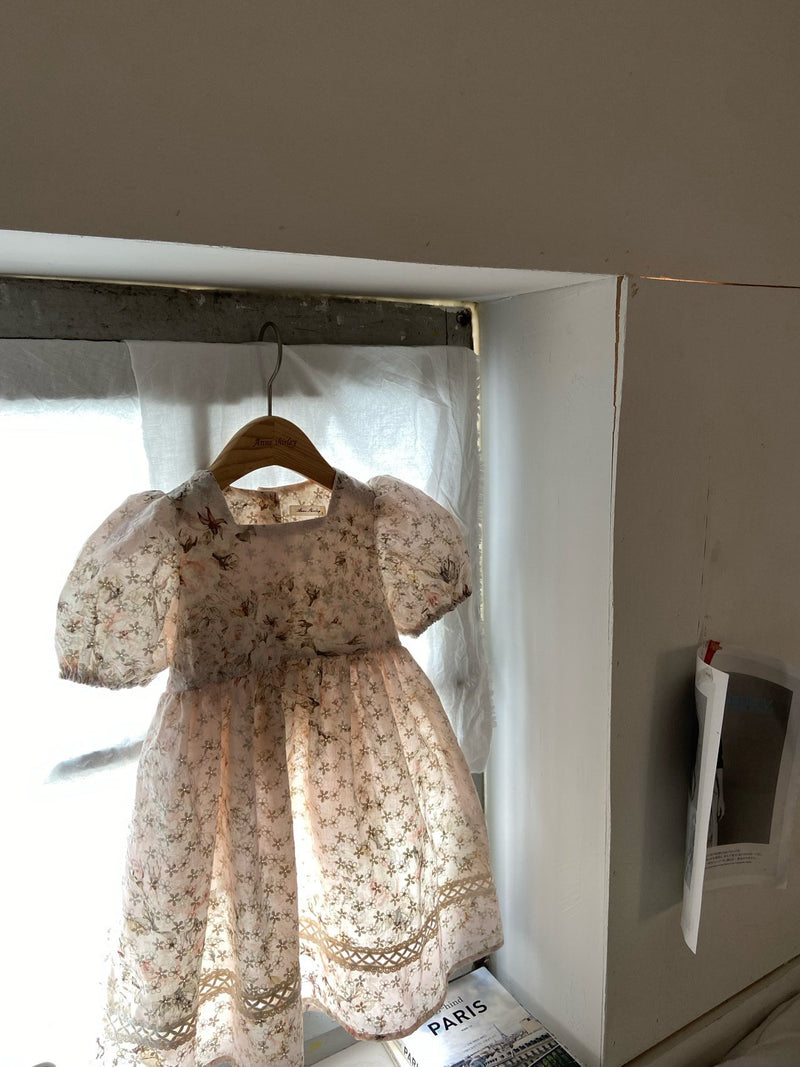 Edel Dress _Pink Floral