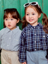 Logan Check Shirts_Ivory Check