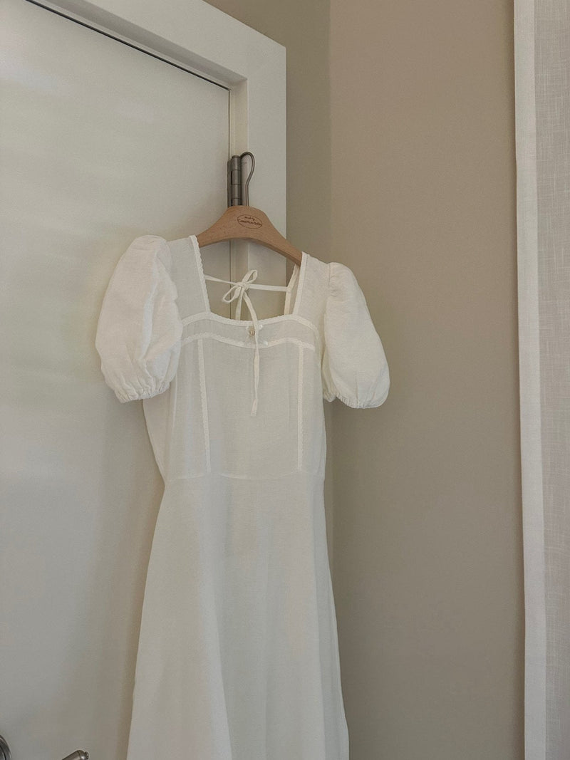 Relief Linen Adult Dress