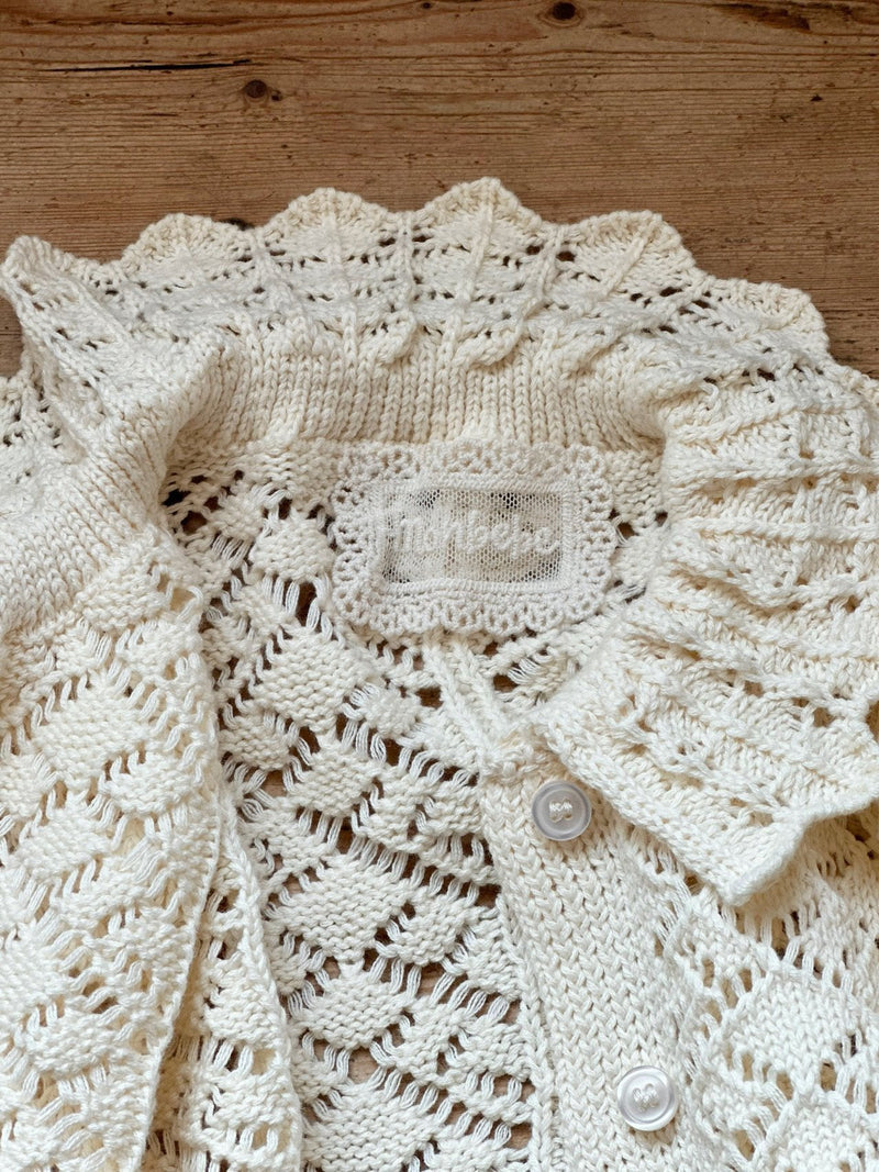 Crochet Knit Cardigan_2 Colours
