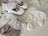 Lace Baby Socks 3 Colours Set