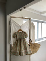 Edel Dress _Mint Floral