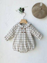 Oliver Check Suit_Ivory
