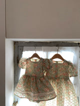 Edel Dress _Mint Floral