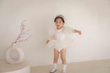 Beluca Organza Romper_Cream