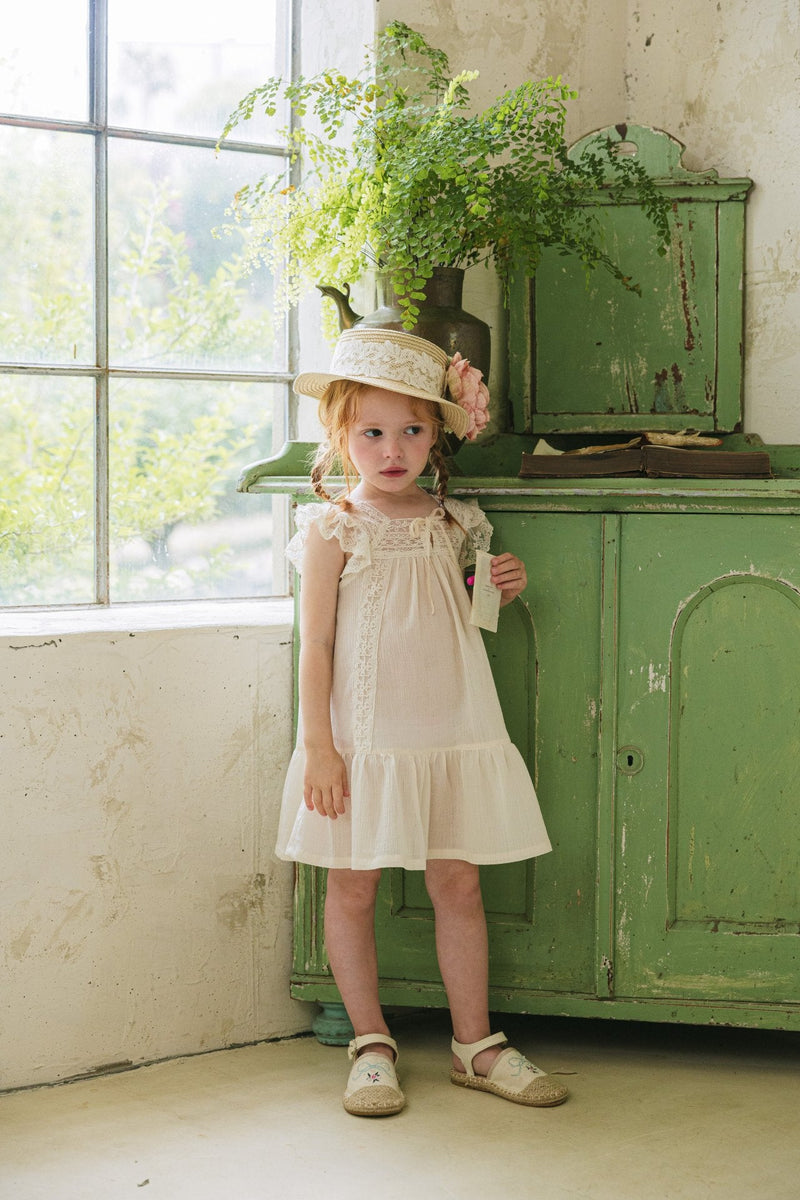 Marronnier Dress _Cream