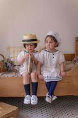 Marinette Marine Top & Shorts Set