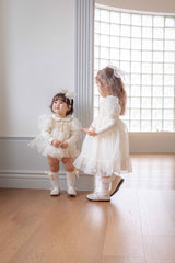Eloise Organza Dress_  Cream