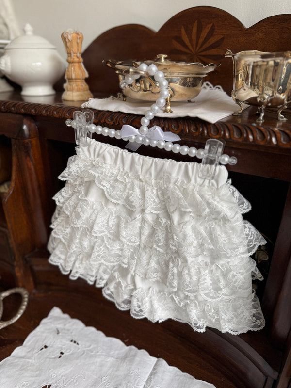Ruffle Lace Shorts
