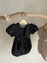 Cecilian Romper _ Black