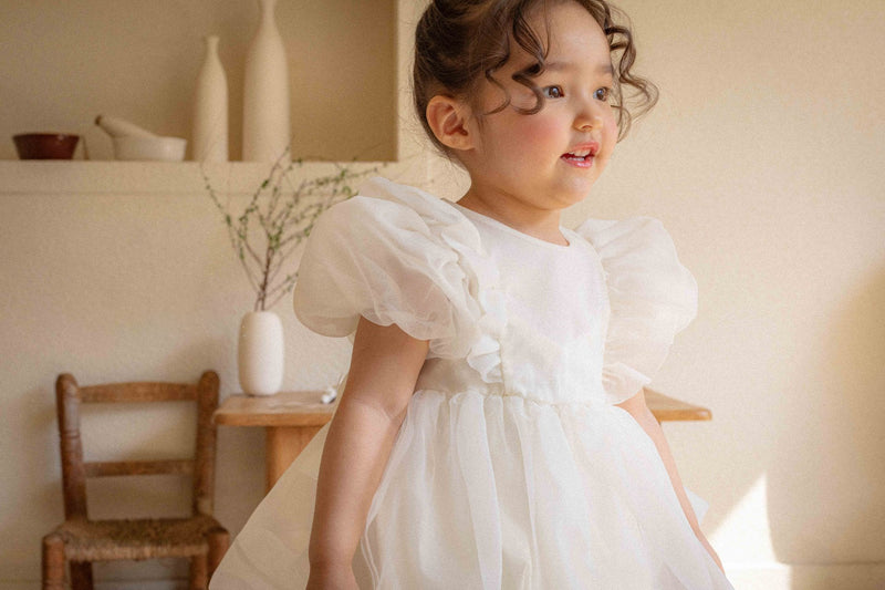 Ines Organza Romper_ Cream