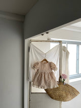 Lucienne Dress Romper _Beige