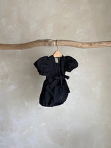 Cecilian Romper _ Black