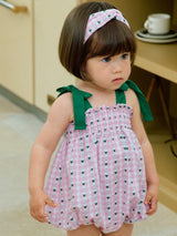 Coco Smocked Romper_Pink