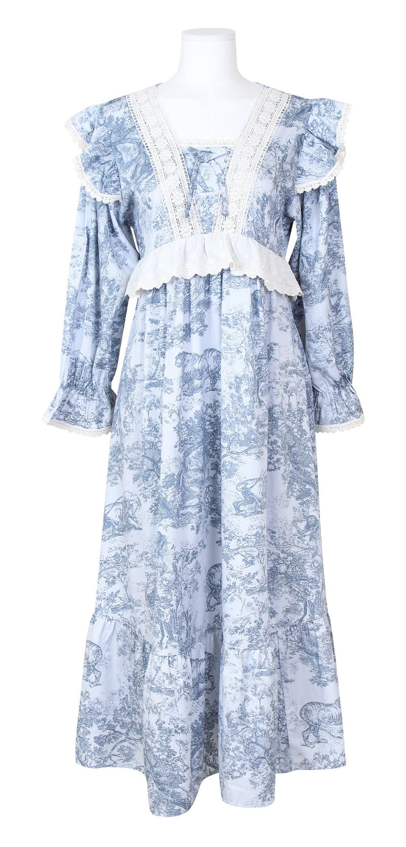 Diel Blue Adult Nightdress