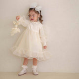 Beluca Organza Dress _Cream