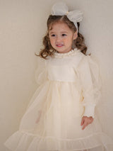 Beluca Organza Dress _Cream