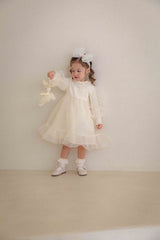 Beluca Organza Dress _Cream