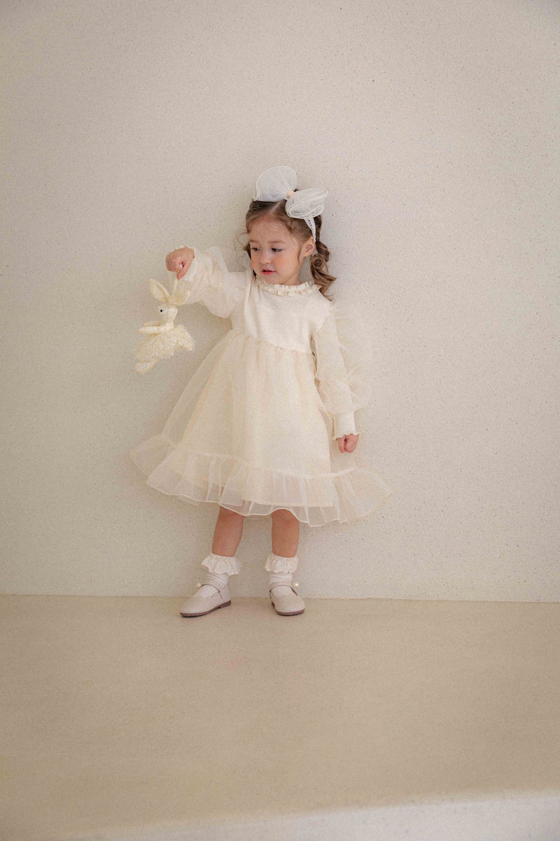 Beluca Organza Dress _Cream