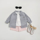 Logan Check Shirts_Ivory Check