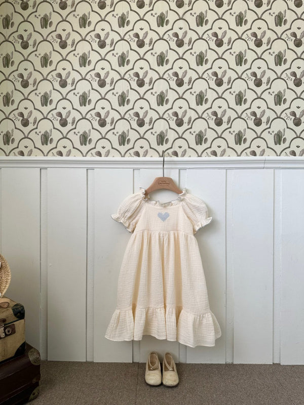 Heart Picot Dress