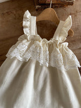 Liora Lace Ruffle Dress