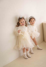 Beluca Organza Dress _Cream