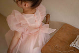 Ines Organza Romper_ Pink
