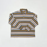 Mitte Multi-Stripe Adult Polo Top _2Colours