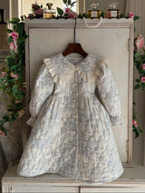 Leila Quilted Dress Coat