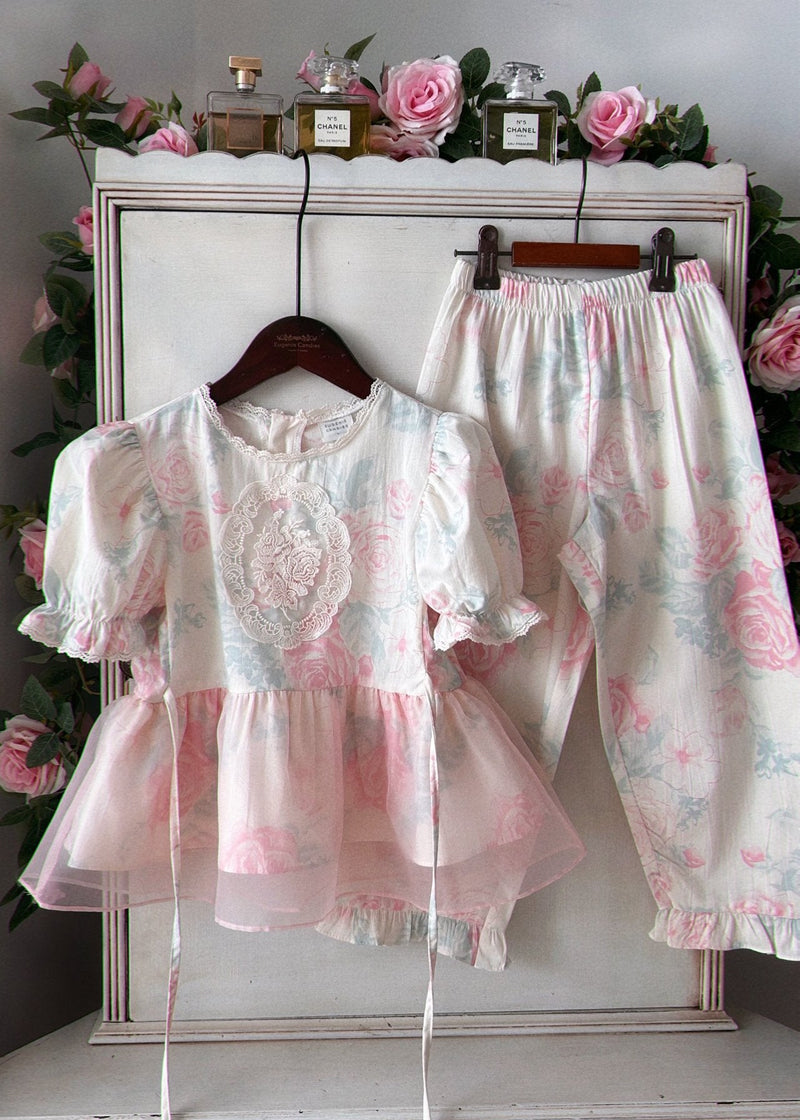 Rosha Blouse & Pants Set