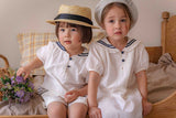 Marinette Marine Top & Shorts Set