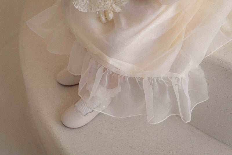 Beluca Organza Dress _Cream