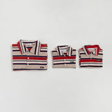 Mitte Multi-Stripe Adult Polo Top _2Colours