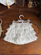 Ruffle Lace Shorts